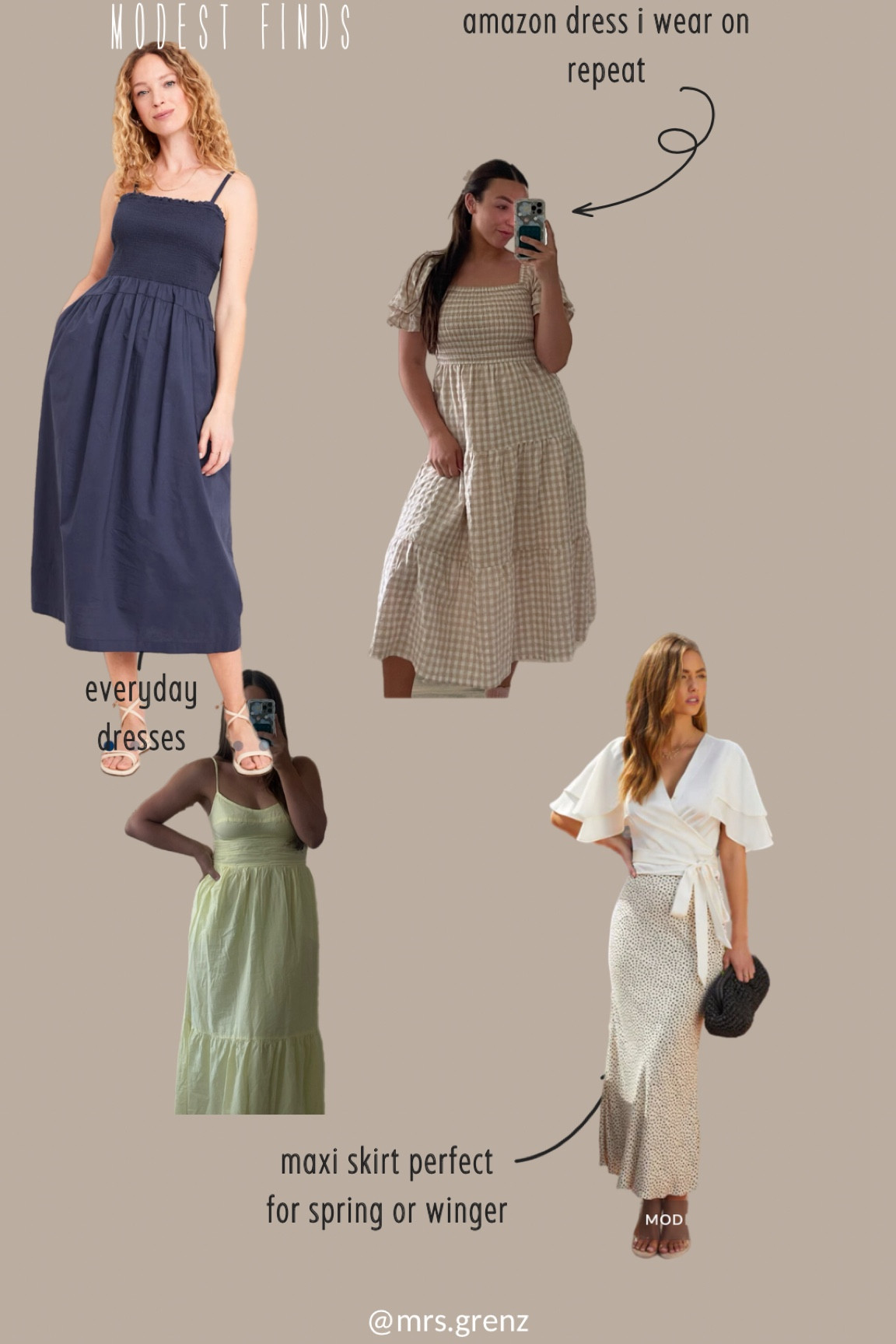 Modest finds / modest dresses / maxi skirt / feminine fashion 

#LTKStyleTip #LTKBeauty