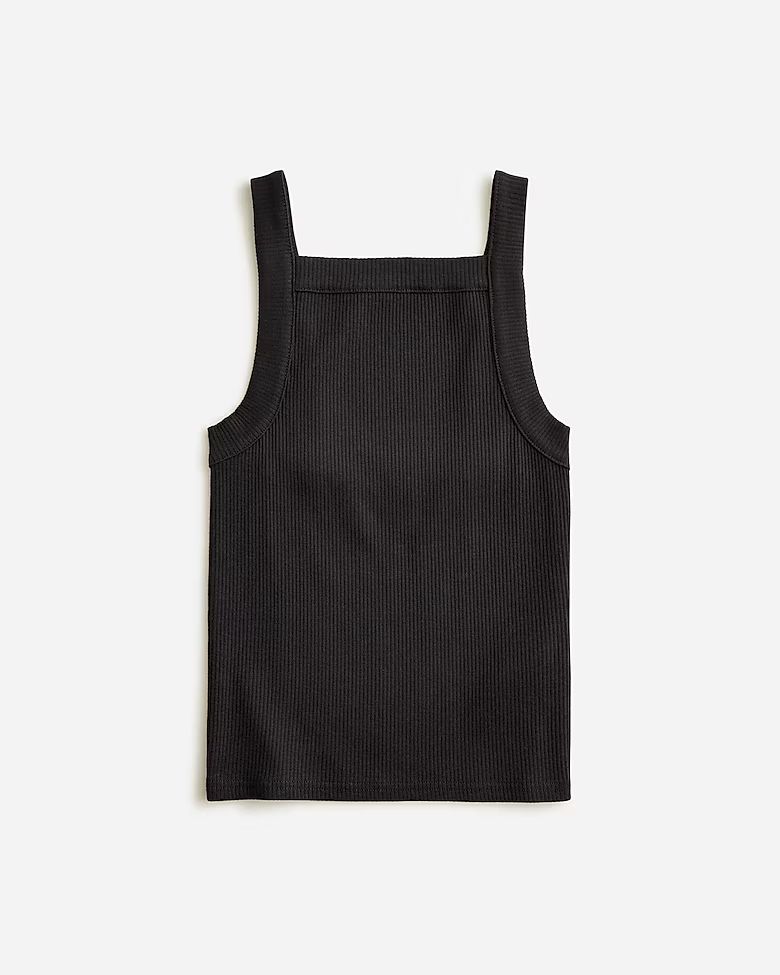 Vintage rib wide-strap tank top | J.Crew US