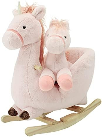Soft Landing | Darling Duos | 2-Piece Plush & Joyride Character Rocker Bundle ­– Unicorn | Amazon (US)