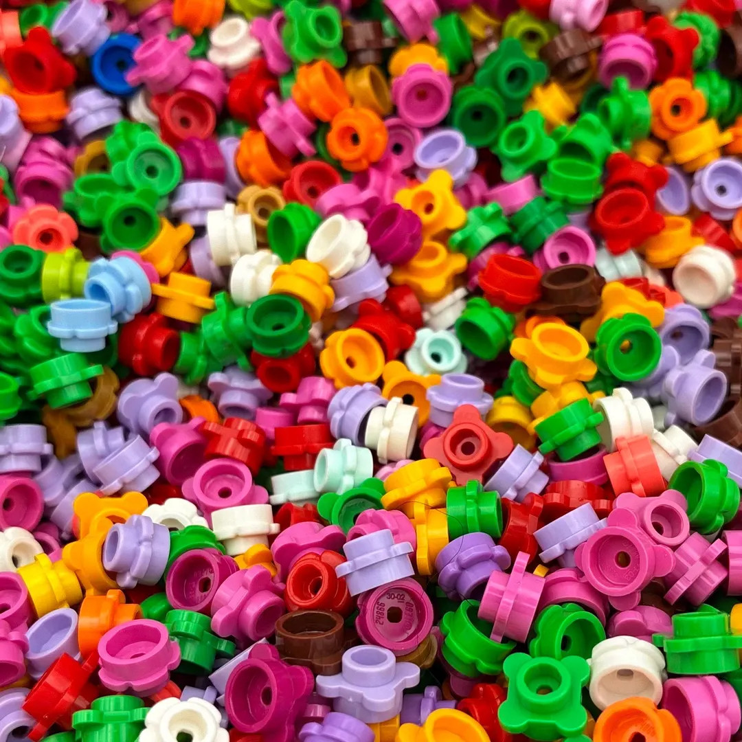 50 Random 1x1 Flower Pieces - Small 100% Genuine LEGO Plants | Etsy (US)