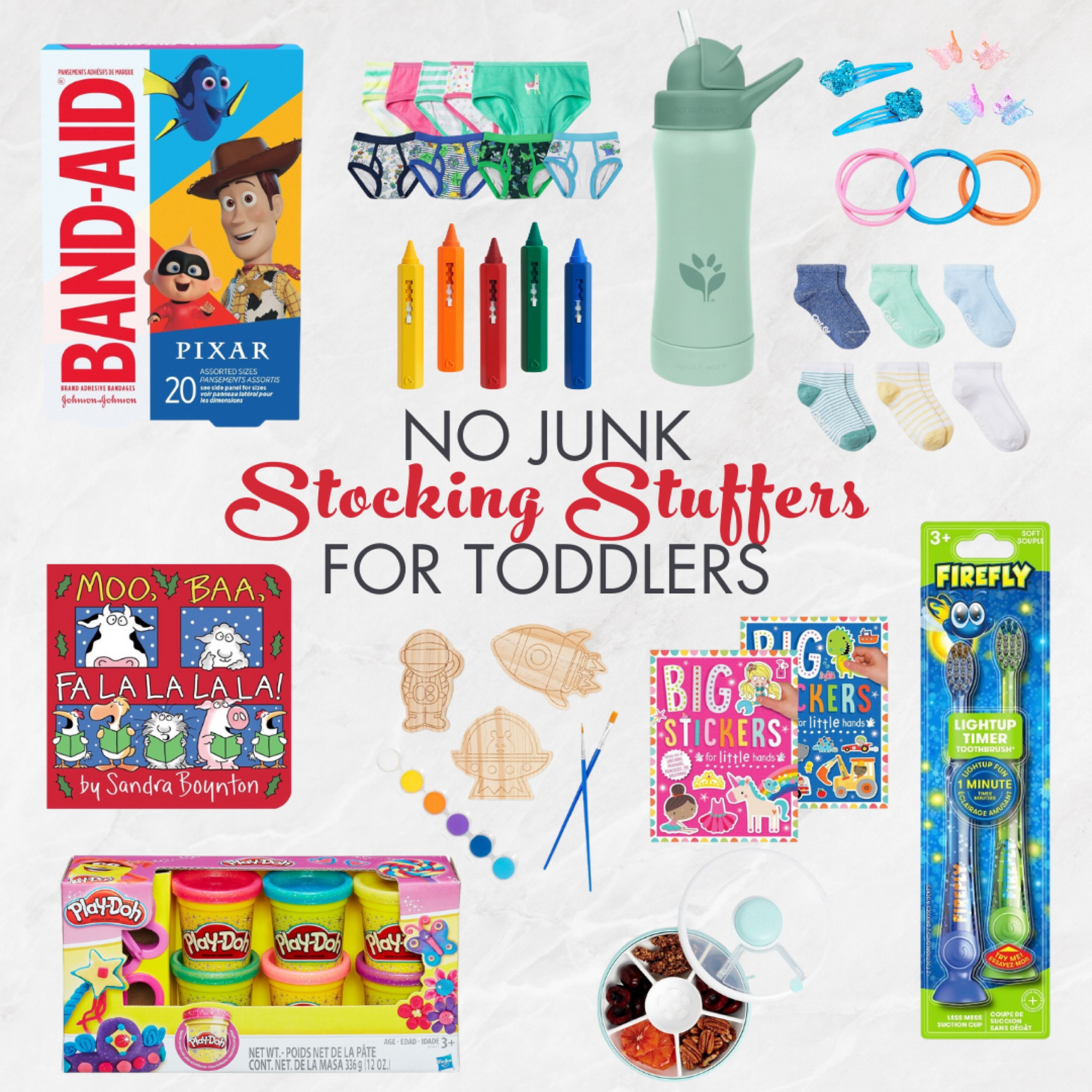 Dreamy stockings for the tiniest tots! 🧸✨ Fill their holiday with joy and wonder with non-junk treasures perfect for little hands and big smiles. These are practical items that are fun to receive, but they need them anyway! #ToddlerMagic #HolidayJoy 

#LTKHoliday #LTKkids #LTKGiftGuide