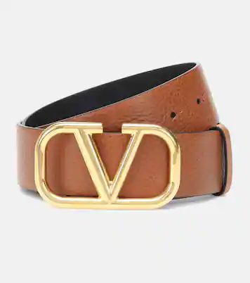 VLogo leather belt | Mytheresa (US/CA)