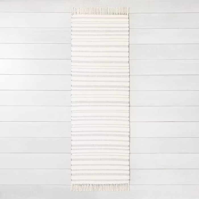 Stripe with Fringe Area Rug - Hearth & Hand™ with Magnolia | Target