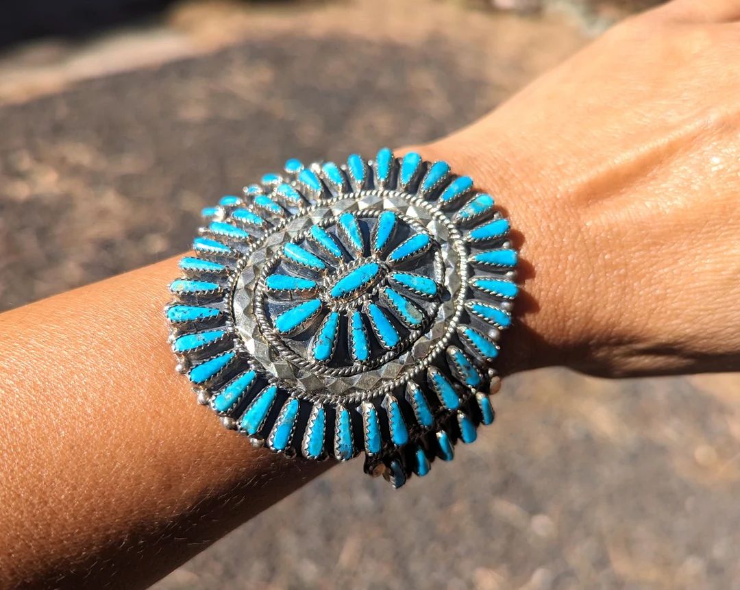 Handcrafted Navajo Bracelets: Authentic Native American - Etsy | Etsy (US)