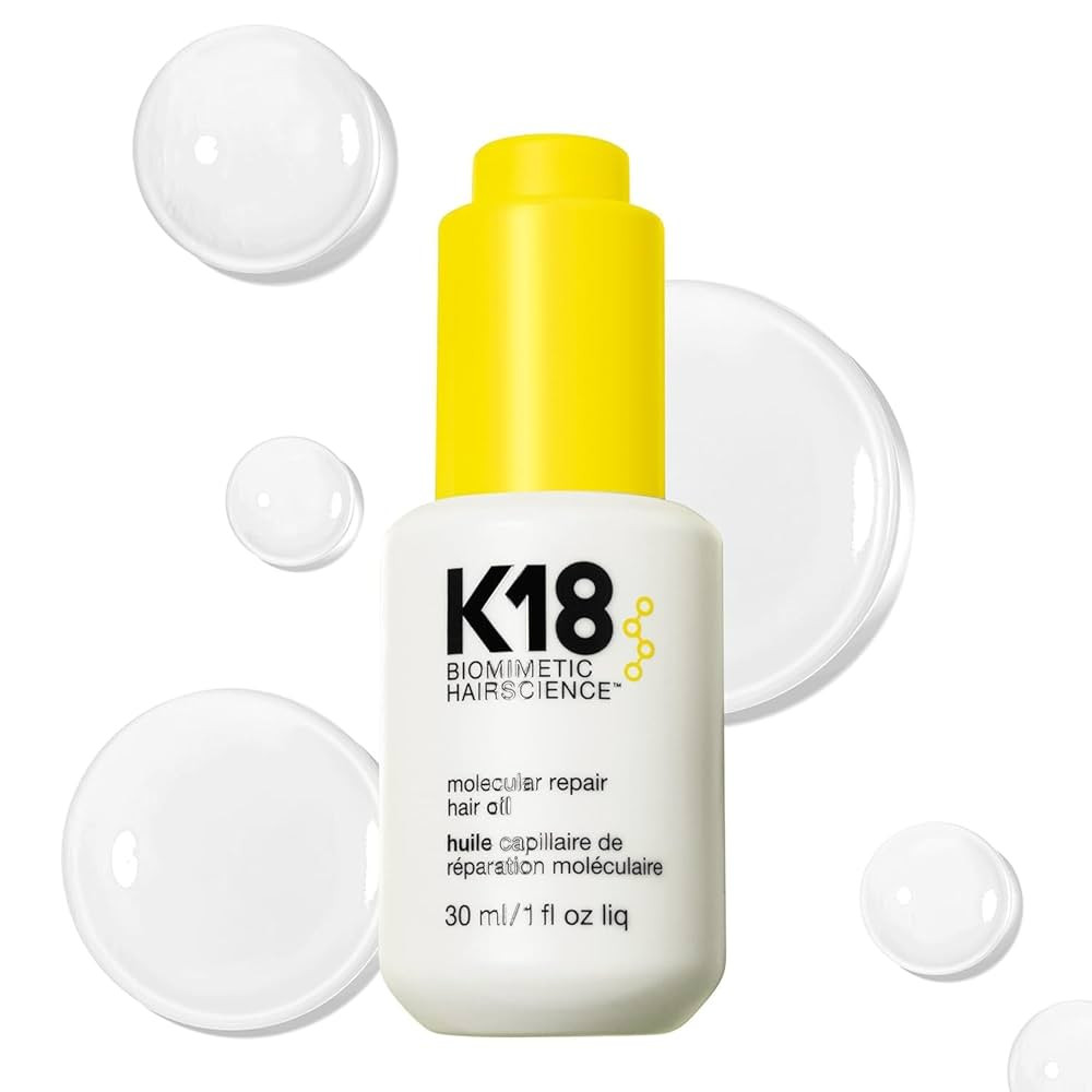 K18 Molecular Repair Hair Oil, Weightless Oil for Stronger, Healthier Hair, Suitable For All Hair... | Amazon (US)