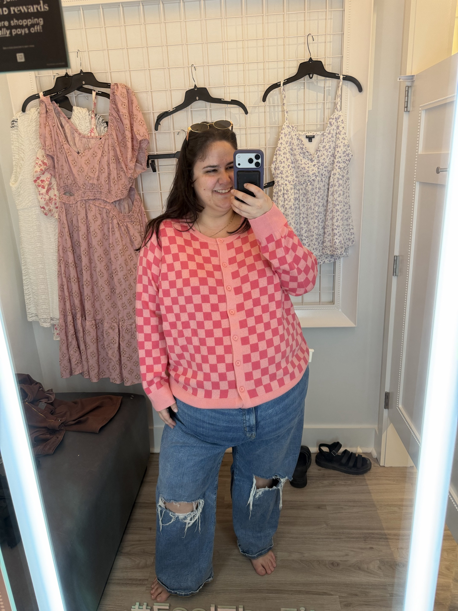 Pink cardigan from @Torrid 

#LTKSaleAlert #LTKPlusSize