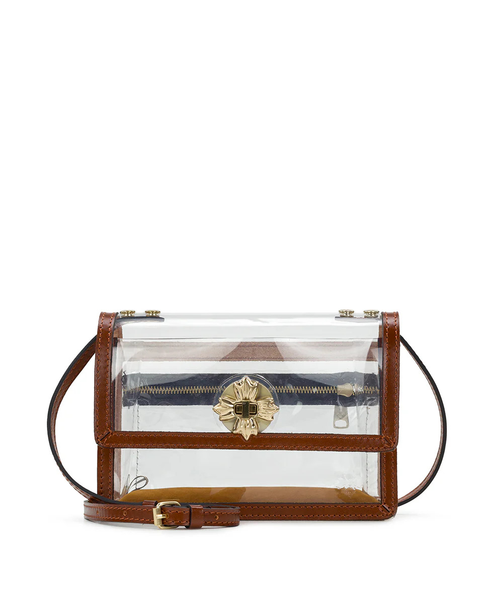 Consilina Crossbody 
         Clear Bag | Patricia Nash Designs