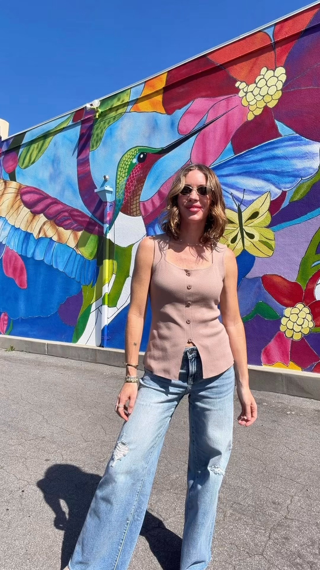 Business as usual 💙 
This vest can easily be worn to work or a dae night! A girl needs options 😎

#LTKOver40 #LTKgrwm #LTKootd