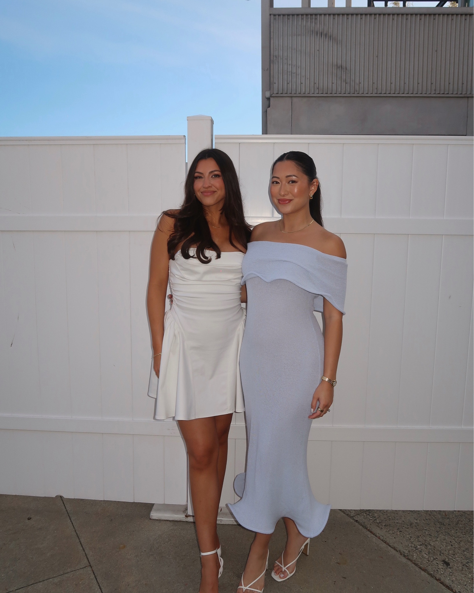 Perfect bridal shower or baby shower dress 🩵 #babyshower #bluedress 

#LTKBaby #LTKOver40 #LTKBump