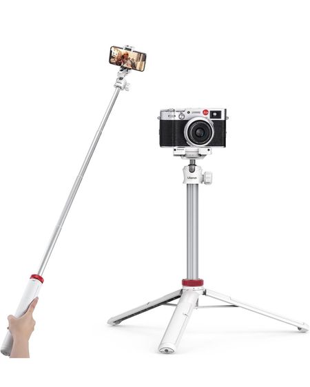 Love this on the go tripod for my camera and phone. Plus you can attach a light to the top 

#LTKunder100 #LTKFind
