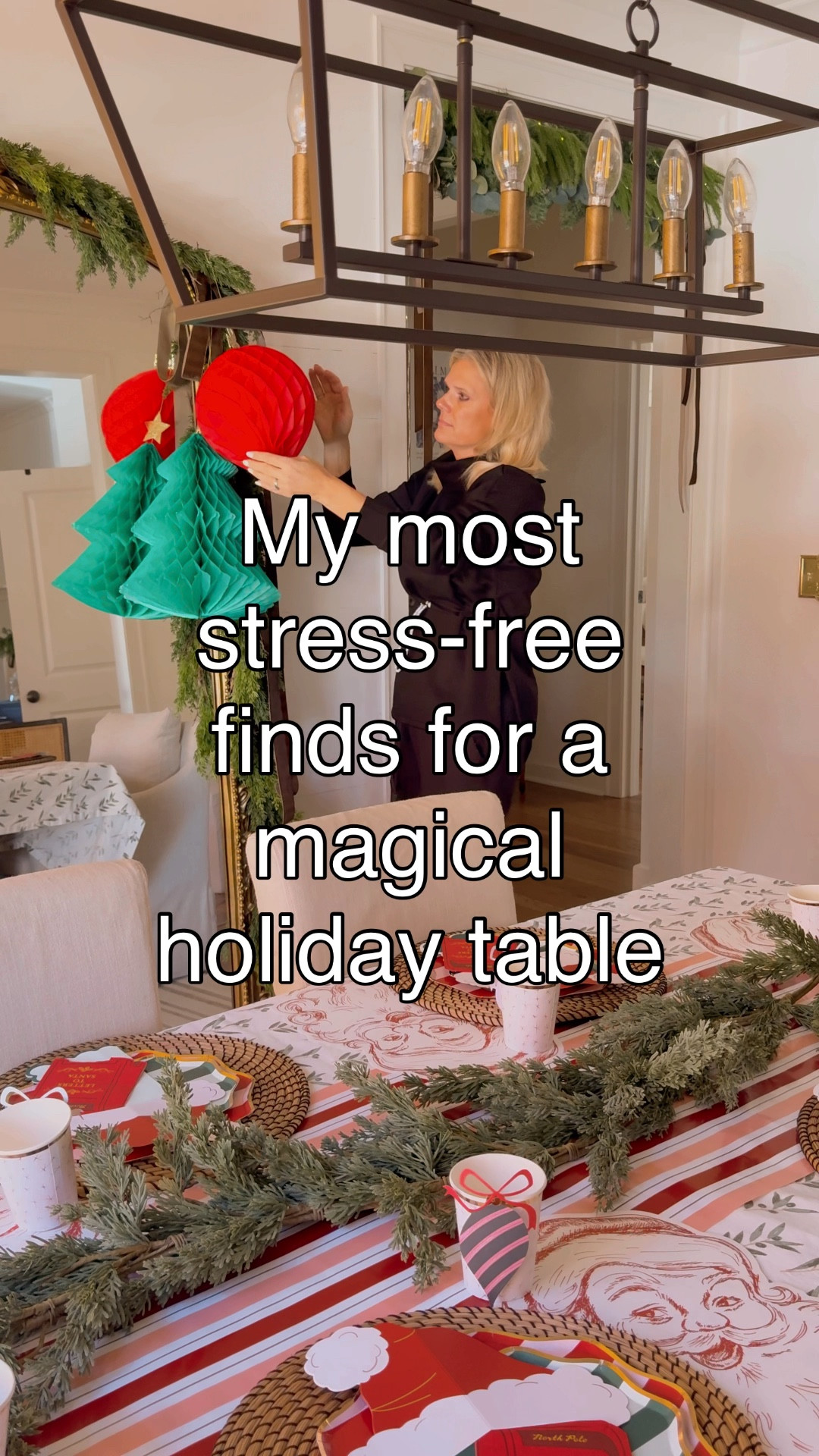 Stress-free holiday hosting starts here! ✨ I found the cutest Santa placemats, coordinating napkins, and more to create a cozy holiday table without the hassle. Use code SHEGAVEITAGO10 for 10% off! 🎅❤️ Let’s make magical tablescapes this season! 

#LTKHome #LTKHoliday #LTKSeasonal