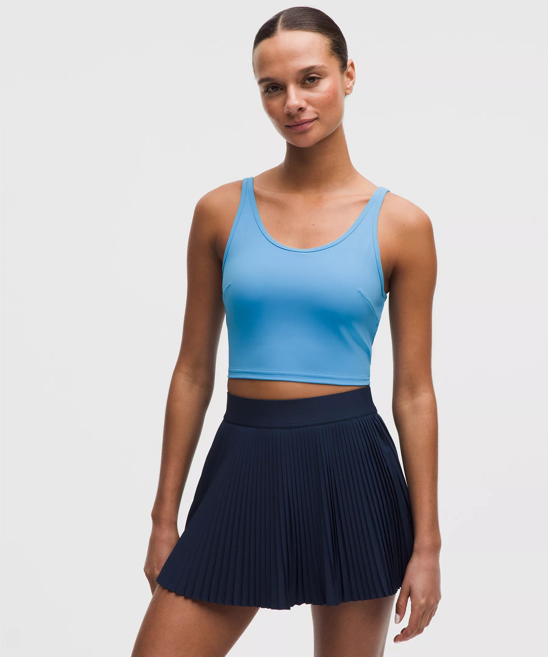Scoop-Neck Cutout Tennis Tank Top *Medium Support, B/C Cup | Women's Sleeveless & Tank Tops | lul... | Lululemon (US)