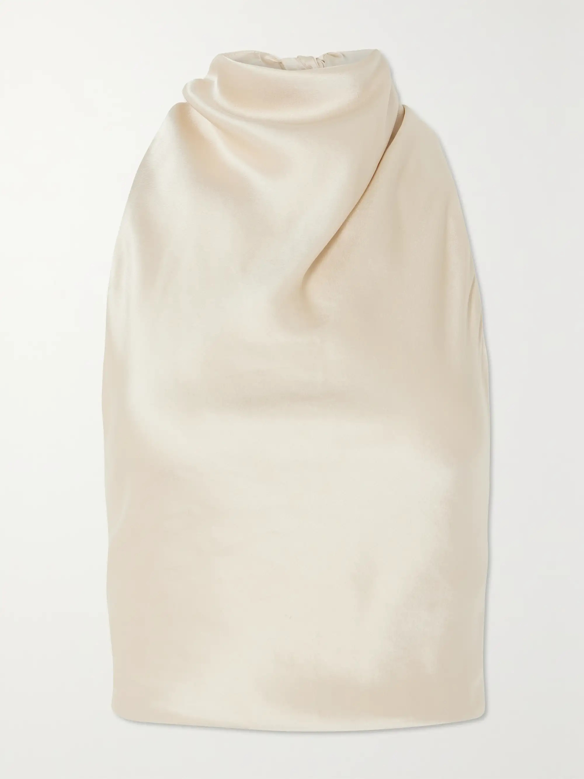 + NET SUSTAIN satin halterneck top | NET-A-PORTER (UK & EU)