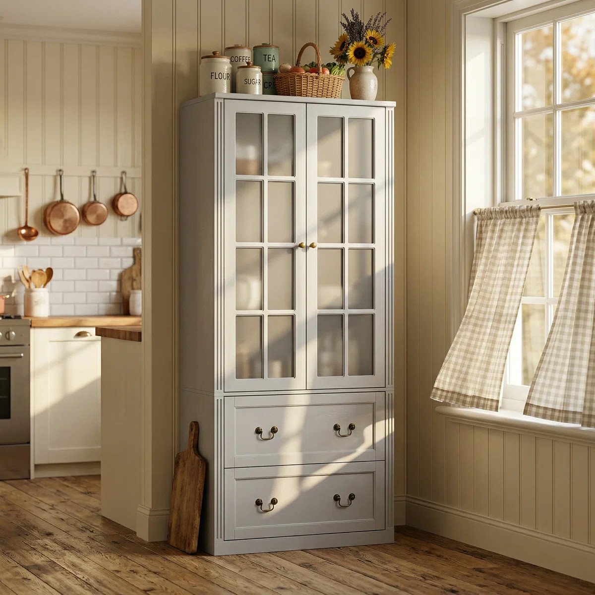 Christene 78.7'' Kitchen Pantry | Wayfair North America
