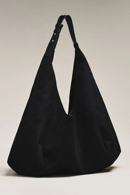 Large Faux-Suede Slouchy Tote | Anthropologie (US)