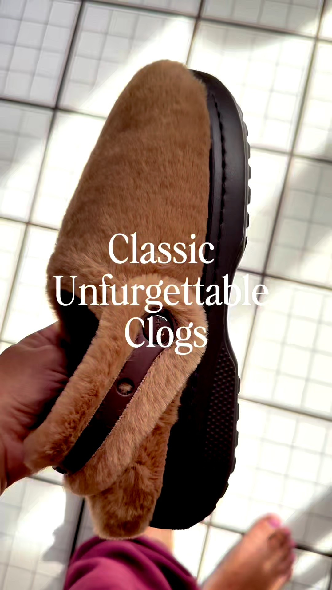  Four-wheel drive mode activated 😅
These Classic Unfurgettable Clogs from @crocs have been my little slice of comfort lately. The faux-fur lining is so soft, and the footbed feels like my feet can finally rest — which I need after being up all night nursing and chasing kids all day.
I love that I can slip them on inside or wear them out to grab the mail — they keep my feet warm but not sweaty (iykyk). The backstrap makes them feel extra secure when I’m running around with my little guy 🤎
#ad #CrocsPartner #crocs @crocs


#LTKGiftGuide #LTKShoeCrush #LTKHoliday