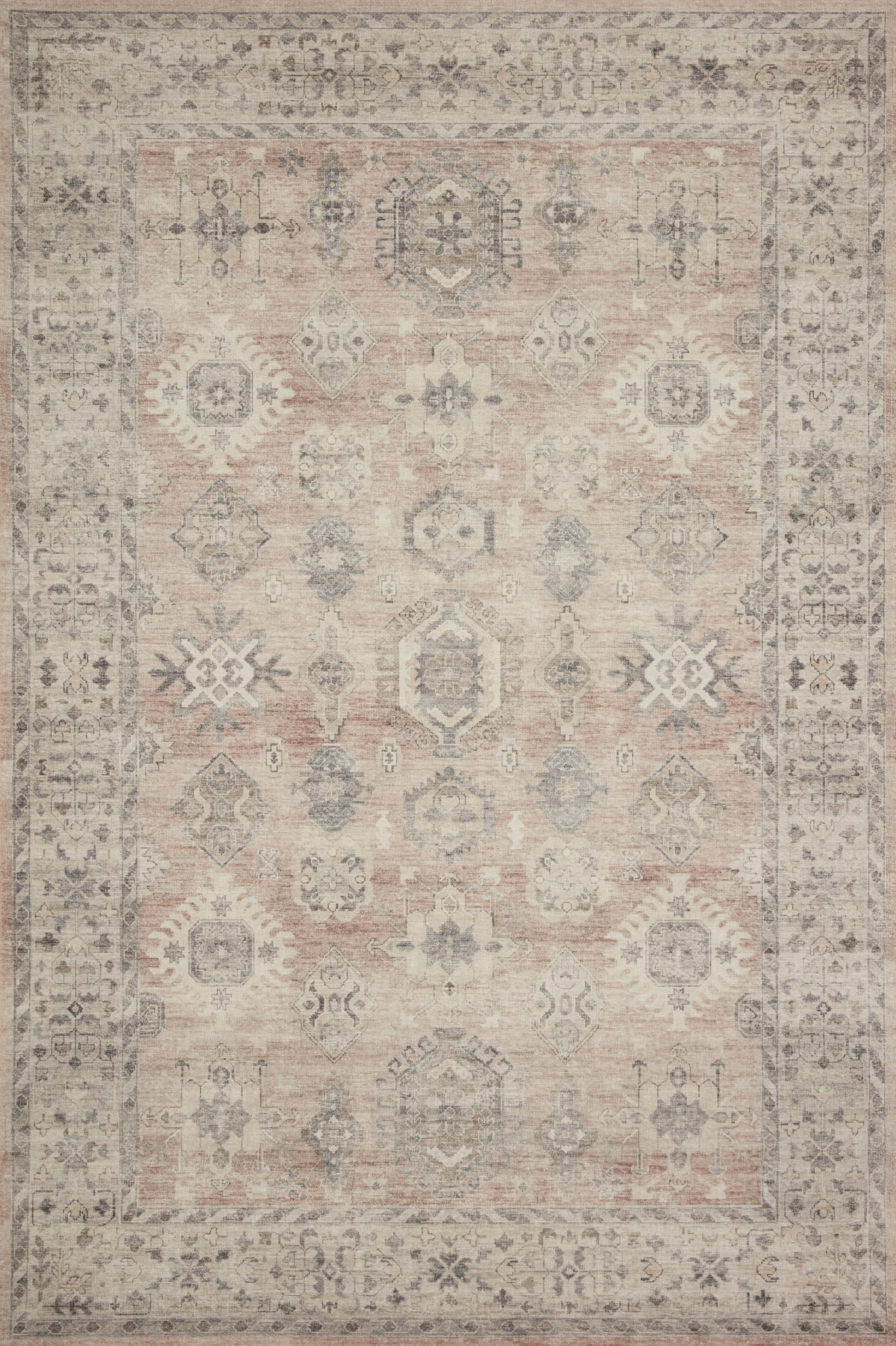 Loloi II Hathaway Printed Oriental Java / Multi Area Rug - Walmart.com | Walmart (US)