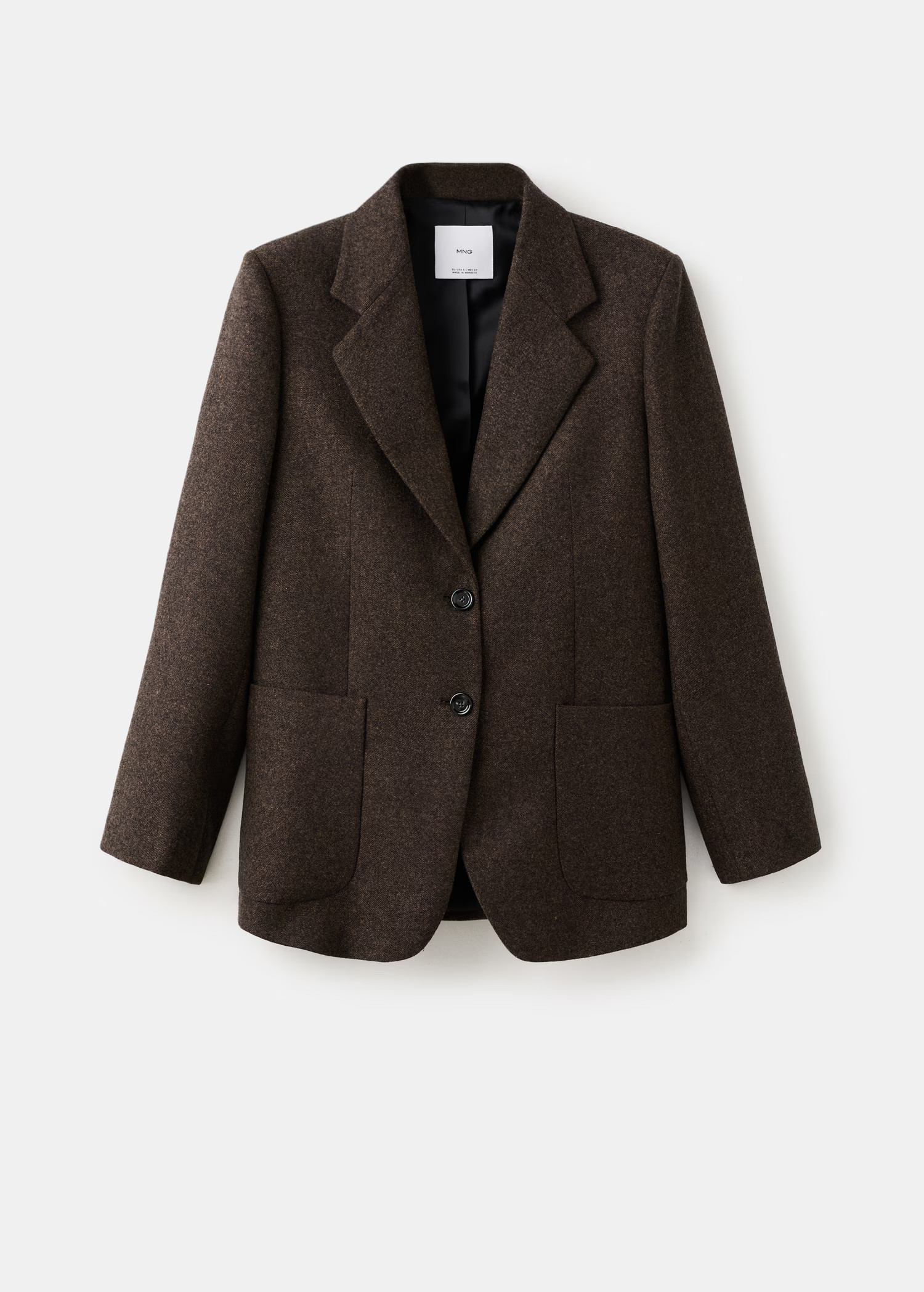 Speckled wool suit jacket | Mango (US/MX/AU)