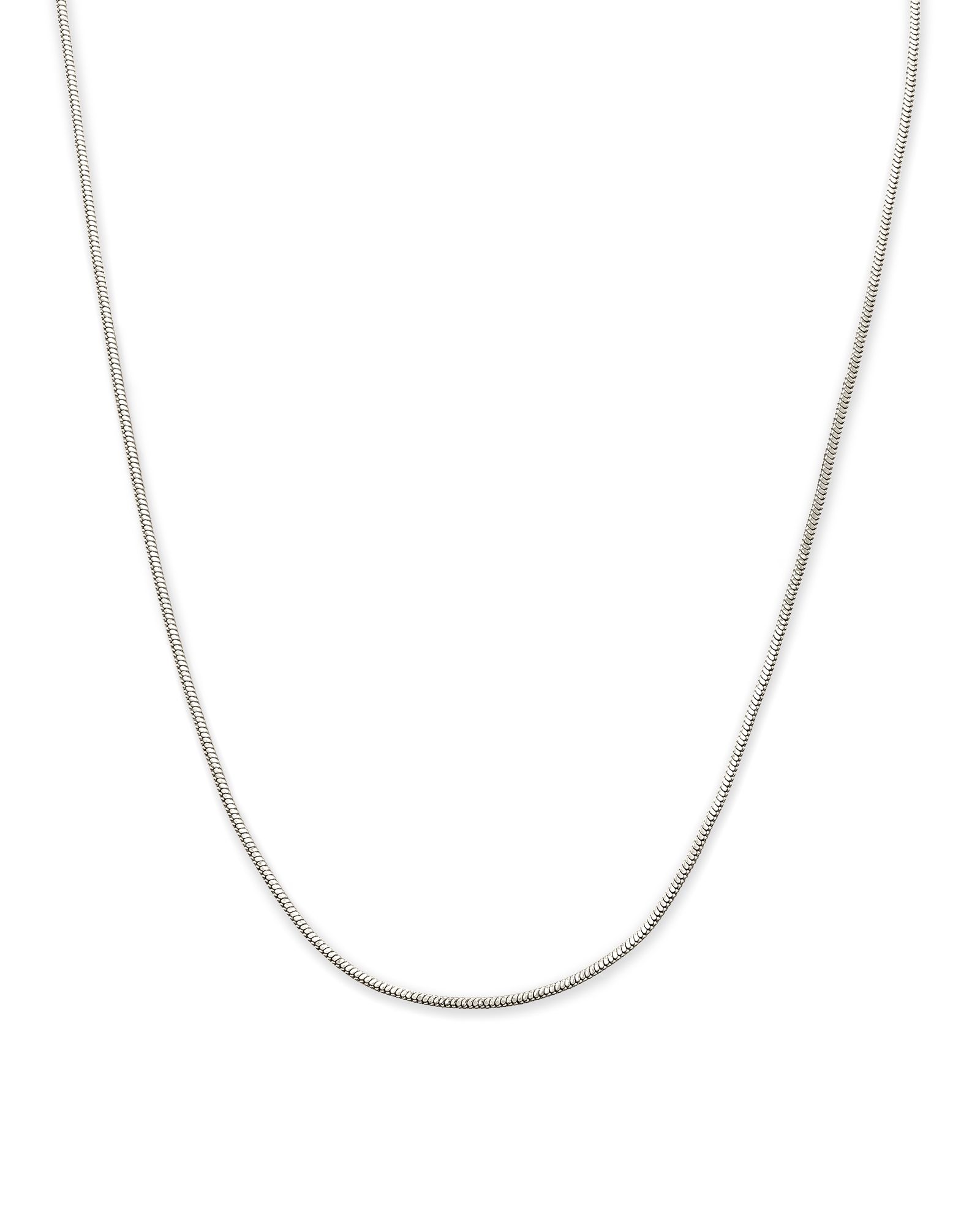 Aliza Chain Necklace in Silver | Kendra Scott