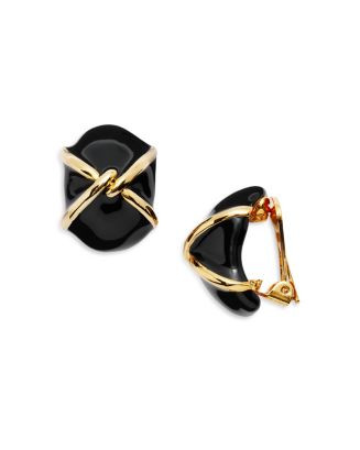 Kenneth Jay Lane Color Clip On Stud Earrings in 22K Gold Plated | Bloomingdale's Jewelry & Access... | Bloomingdale's (AU)