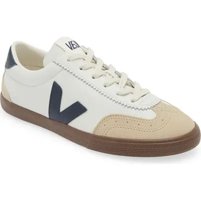 Veja Volley O.T. Sneaker in White/Pekin/Bark at Nordstrom, Size 36 | Nordstrom