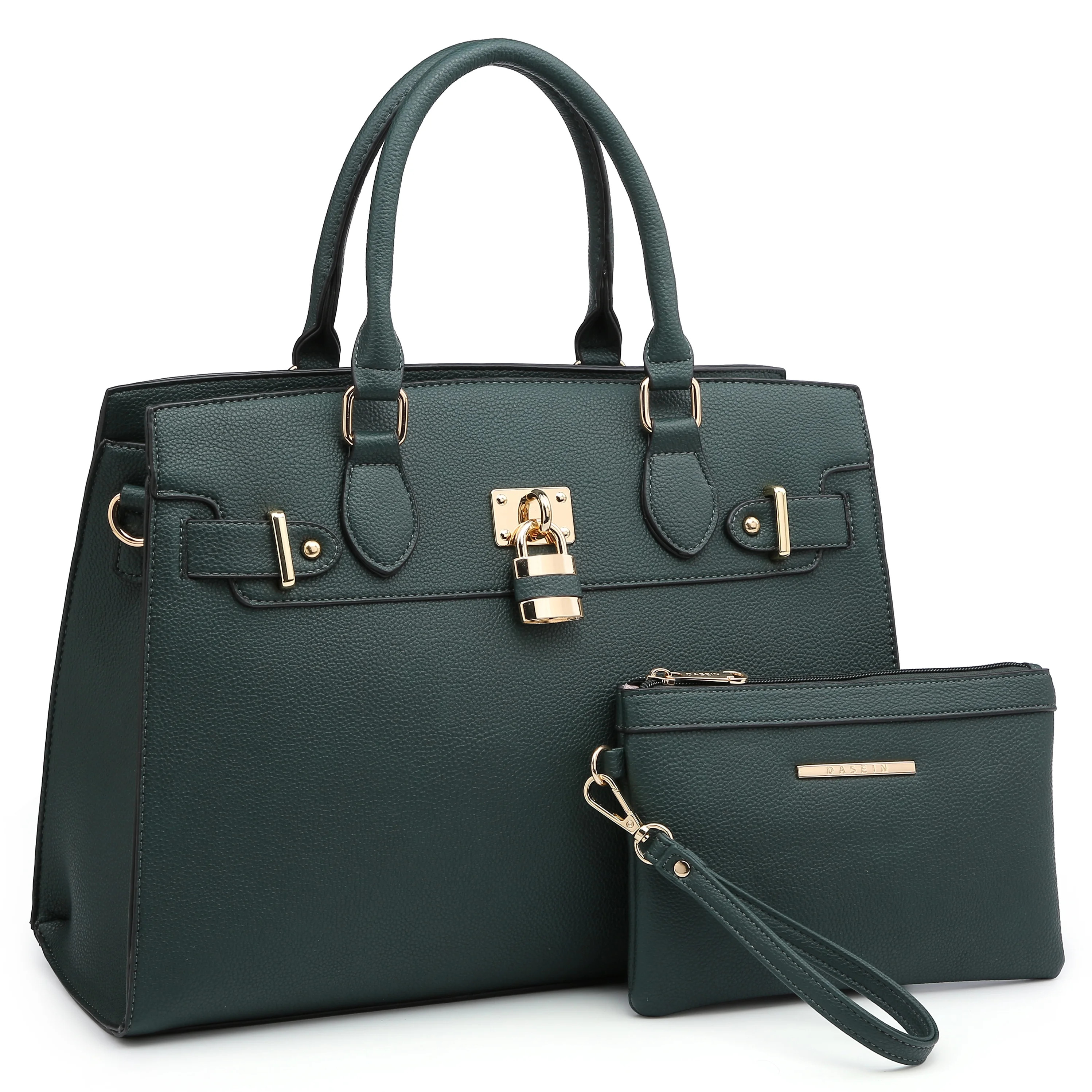 Dasein Women Handbags and Purses Ladies Shoulder Bag Top Handle Satchel Tote Work Bag with Matchi... | Walmart (US)