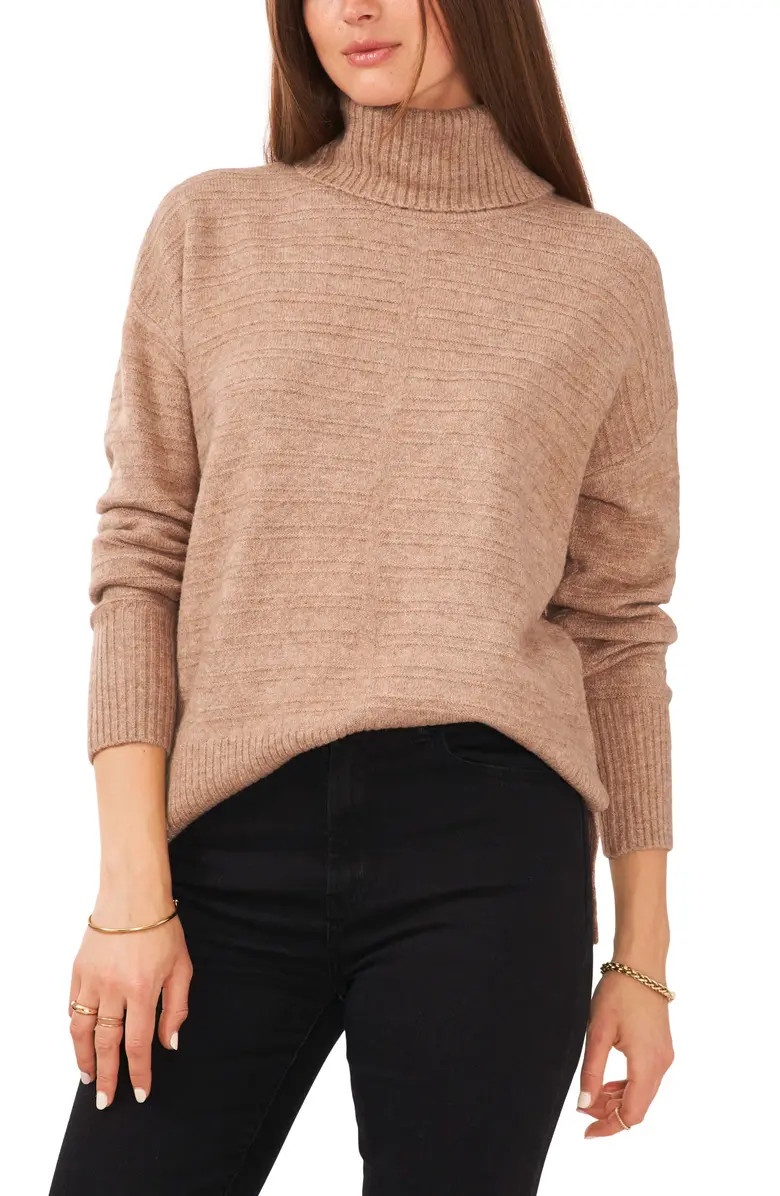 Vince Camuto Textured Turtleneck Sweater | Nordstrom | Nordstrom
