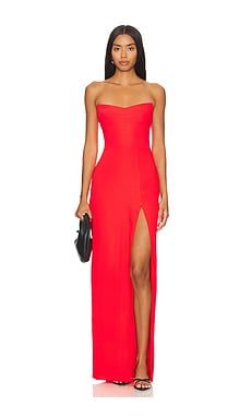 Amanda Uprichard x REVOLVE Ivy Gown in Crimson from Revolve.com | Revolve Clothing (Global)