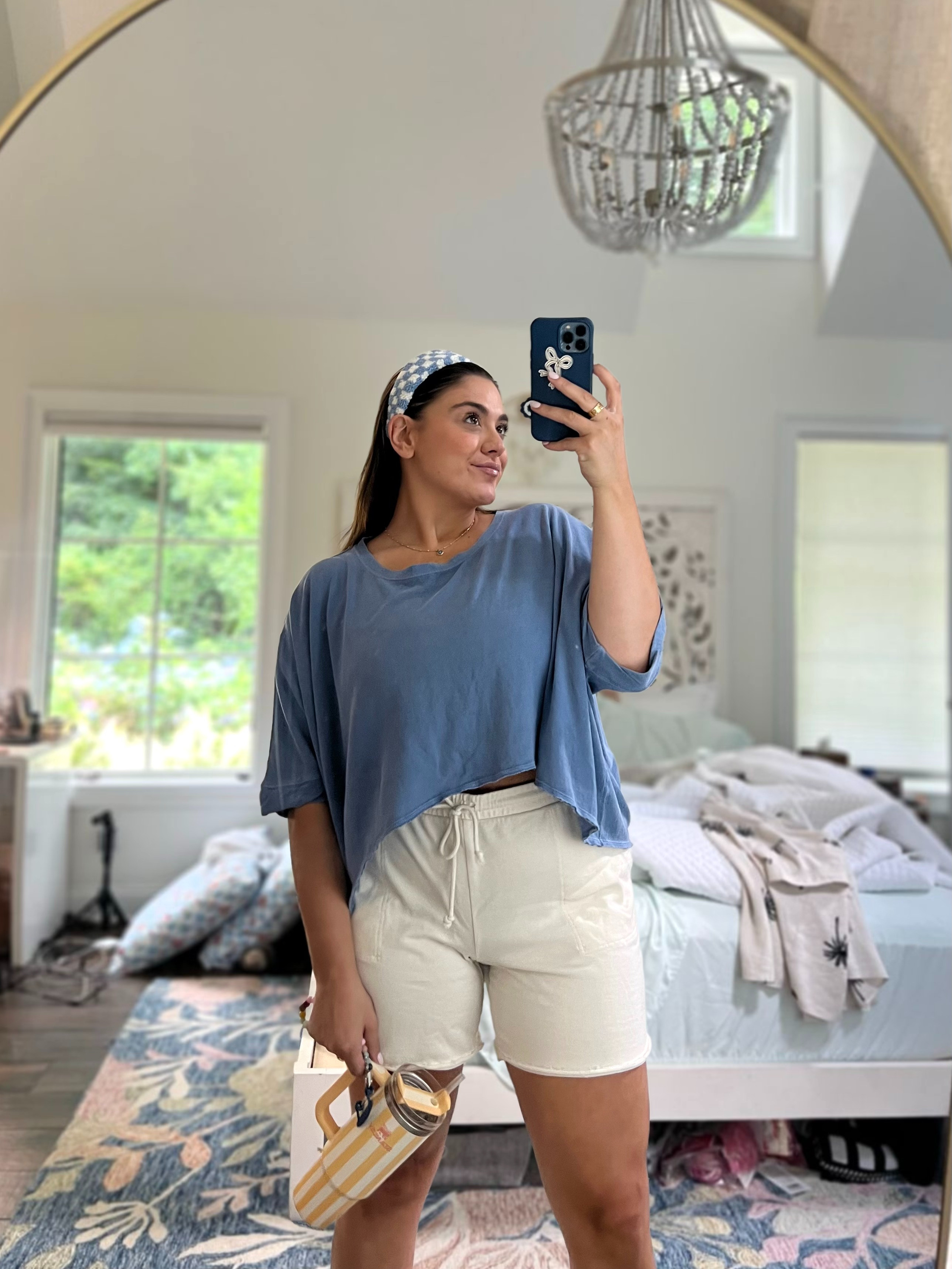 French terry shorts from peace love world to get me through this heat wave  

 #LTKSummerEdit #LTKFindsUnder100 #LTKStyleTip