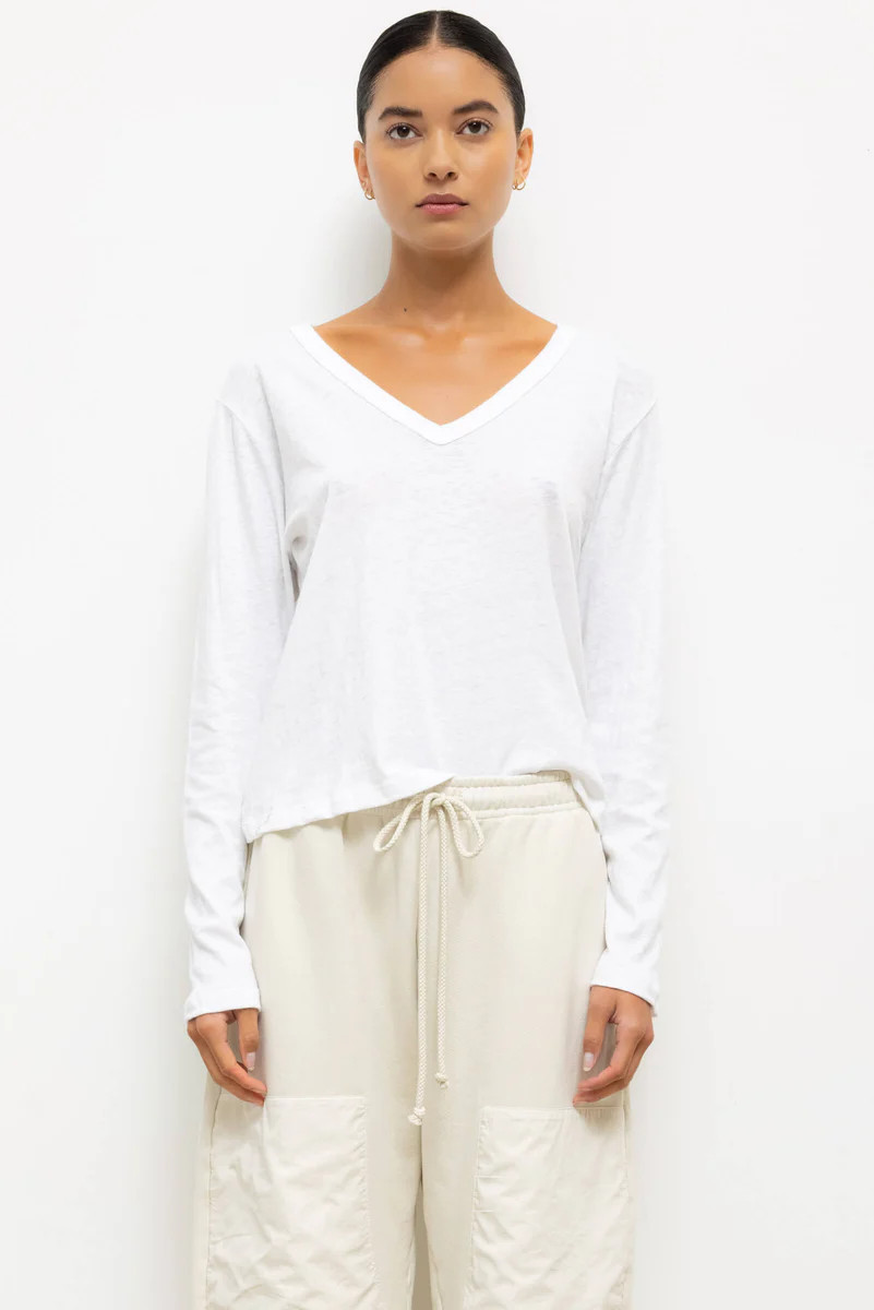 Laura V Neck Long Sleeve | LESET