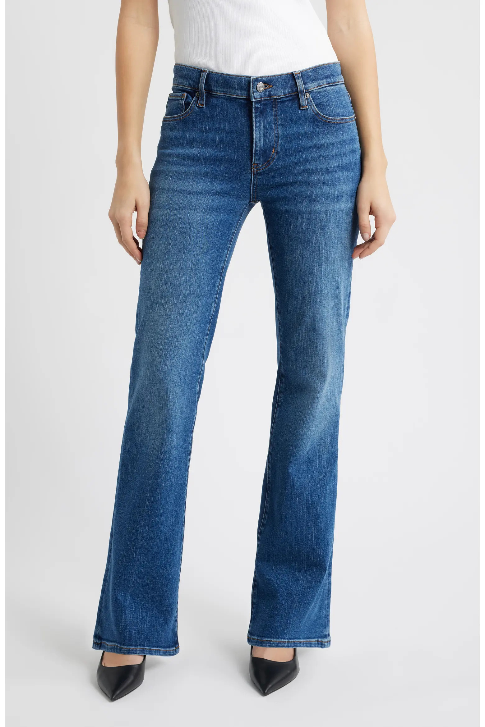 FRAME The Rodeo Flare Leg Jeans (Women) | Nordstrom | Nordstrom