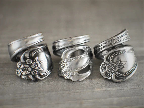 Spoon Ring Personalized Ring Victorian Spoon Ring Stainless | Etsy | Etsy (US)