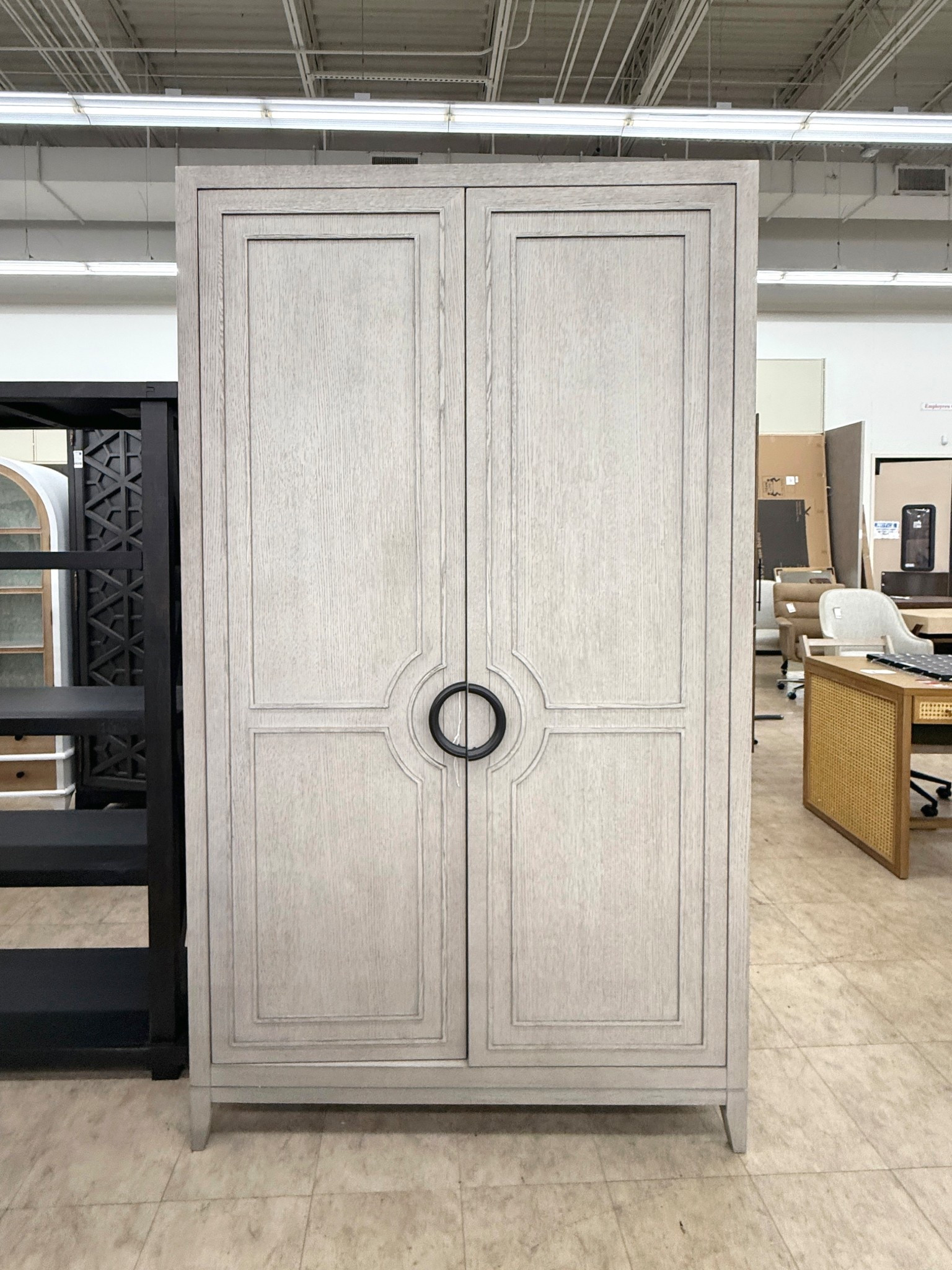 Sale alert on this elegant storage piece! 🤍  The Nadine Armoire Wardrobe from Birch Lane (Wayfair find!) features a beautiful neutral grayish finish and regal linear detailing that gives it such a polished, high-end look.✨It’s a substantial, high-quality piece that instantly elevates a bedroom. 🤩 While the exterior makes a statement, it also provides plenty of interior storage to keep everything organized and tucked away. An elegant storage solution that blends sophistication with function! 🩶 #WayfairFinds #StorageFurniture #StorageCabinet

#LTKSaleAlert #LTKHome