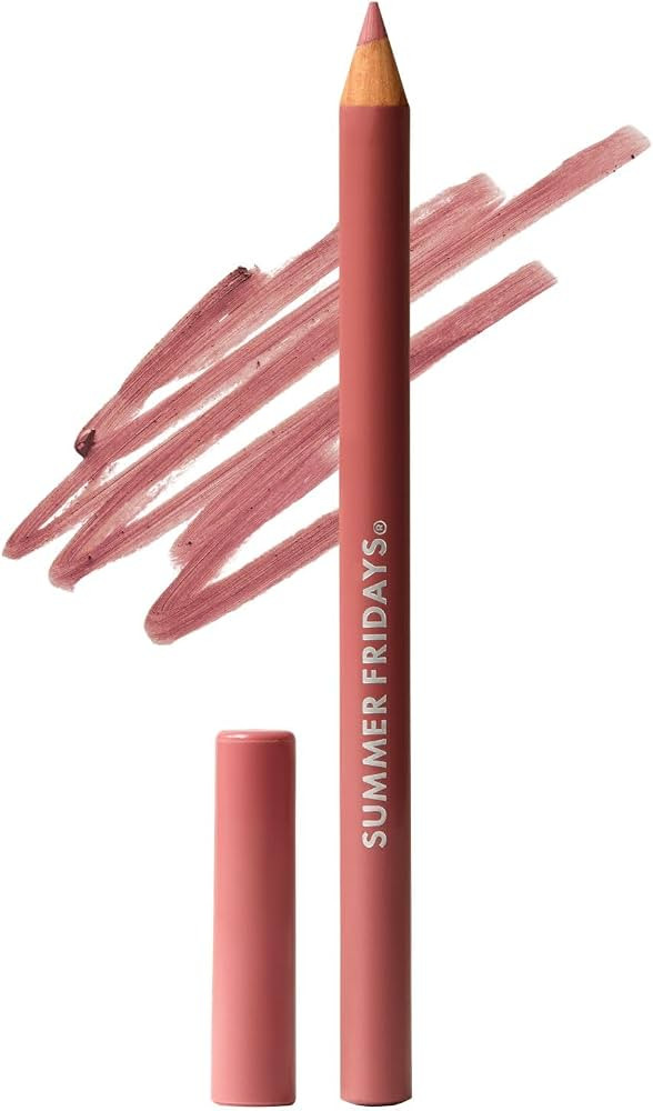 Summer Fridays SoftLine Lip Liner Pencil, Sugar (1.02 g)     Creamy, Long-Lasting Matte Lip Penci... | Amazon (US)