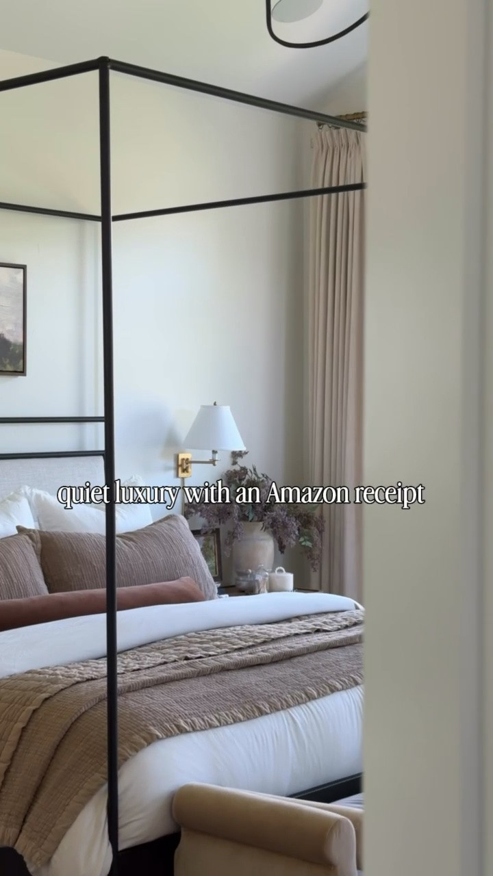 Amazon bedding that’s giving quiet luxury vibes 🤎
I recently added this luxe Bamboo Duvet cover and Mocha Brown Coverlet into our bedroom and I’m in love! They are so soft, cozy, affordable, and come in so many pretty colors - although I’m really loving this combination because it will transition perfectly into fall 🍂

Don’t even get me started on the linen spray 🤩 let’s just say I never want to be without it..

#LTKHome
