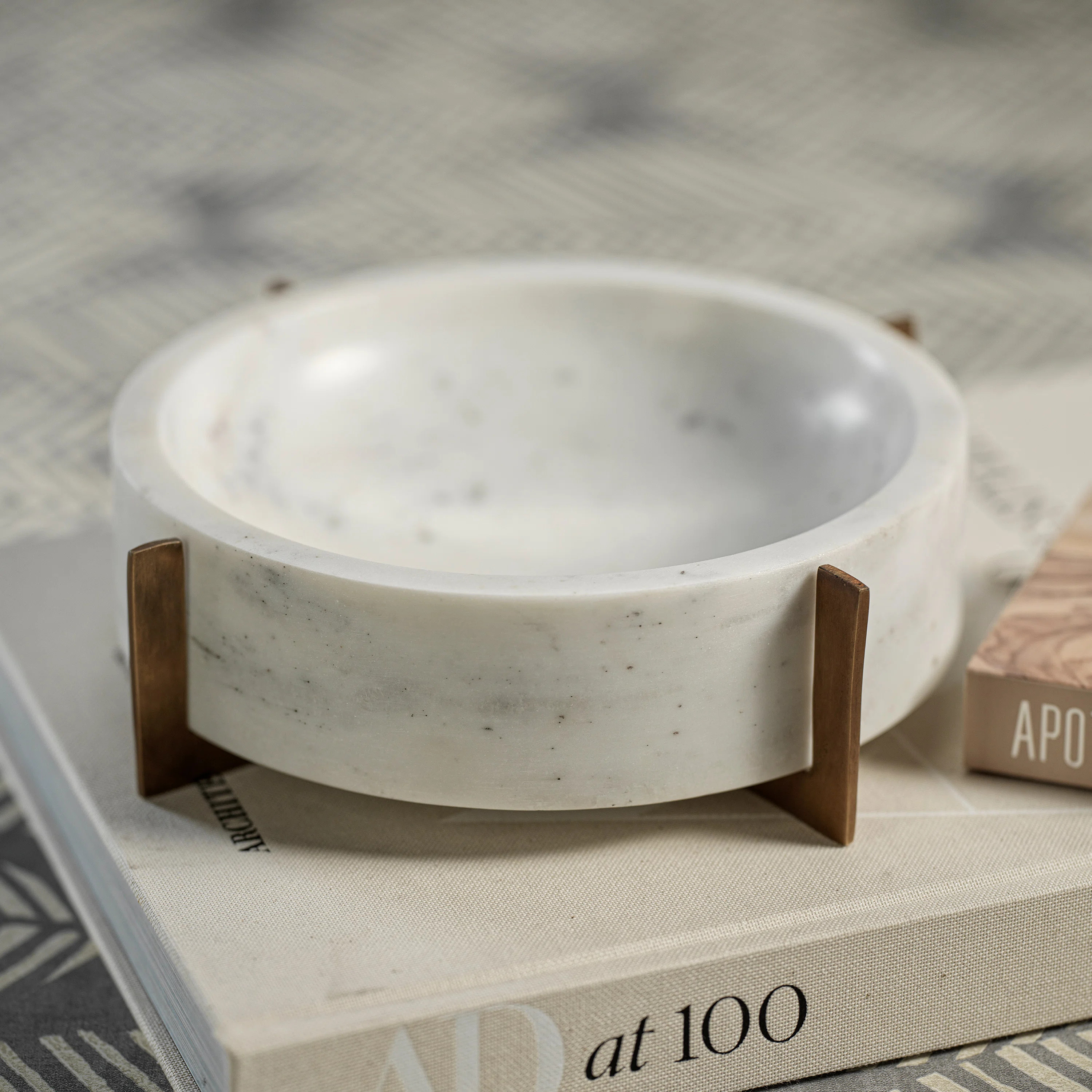 Peterstown Marble Decorative Bowl 1 | Wayfair North America