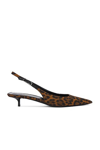 Saint Laurent PUMPS CHERISH in Manto Naturale - Brown. Size 37.5 (also in 37). | FWRD 