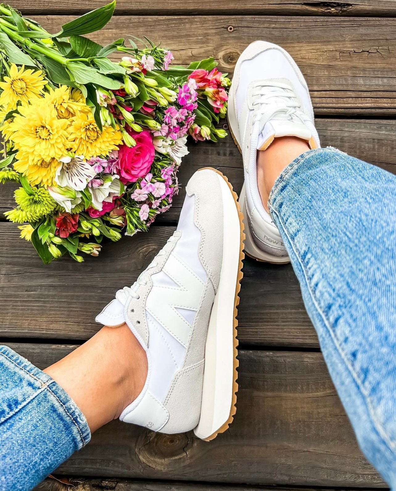 My favorite white sneaker to pair with straight leg jeans and shorts. TTS and come in more colors. 

#LTKFindsUnder100 #LTKShoeCrush