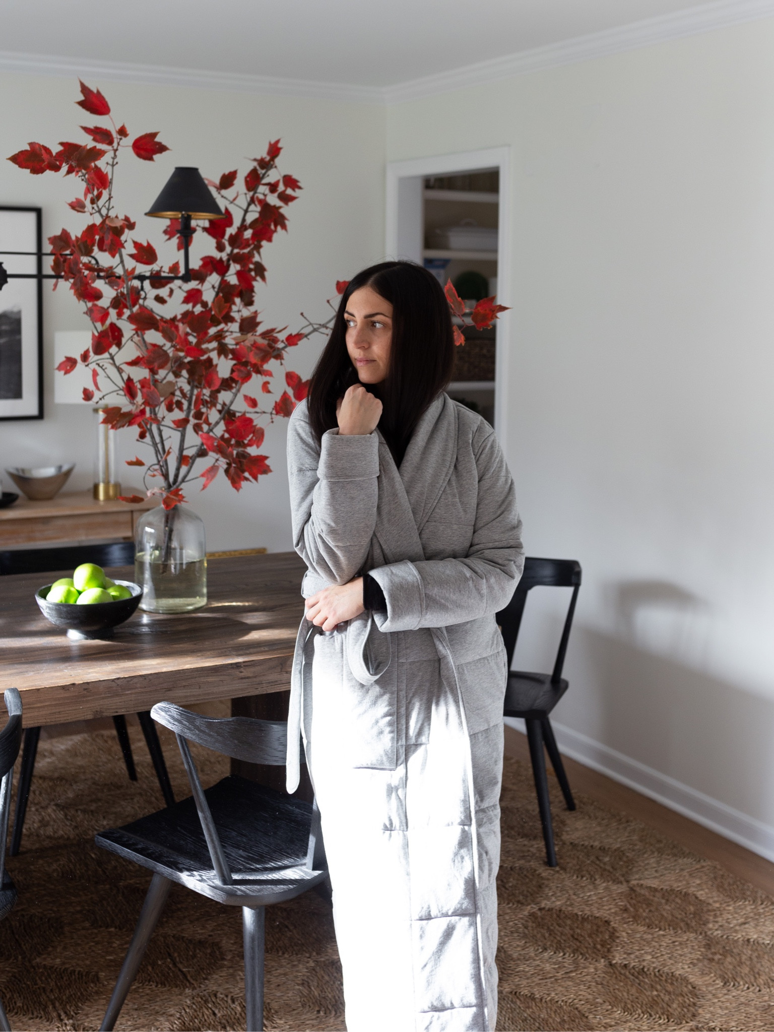 Mornings in my Skin loungewear. This quilted robe feels like an extension of my bed—wearing a size 1. Linked some of my other favorite pieces from the brand. 

#LTKHoliday #LTKhome #LTKstyletip