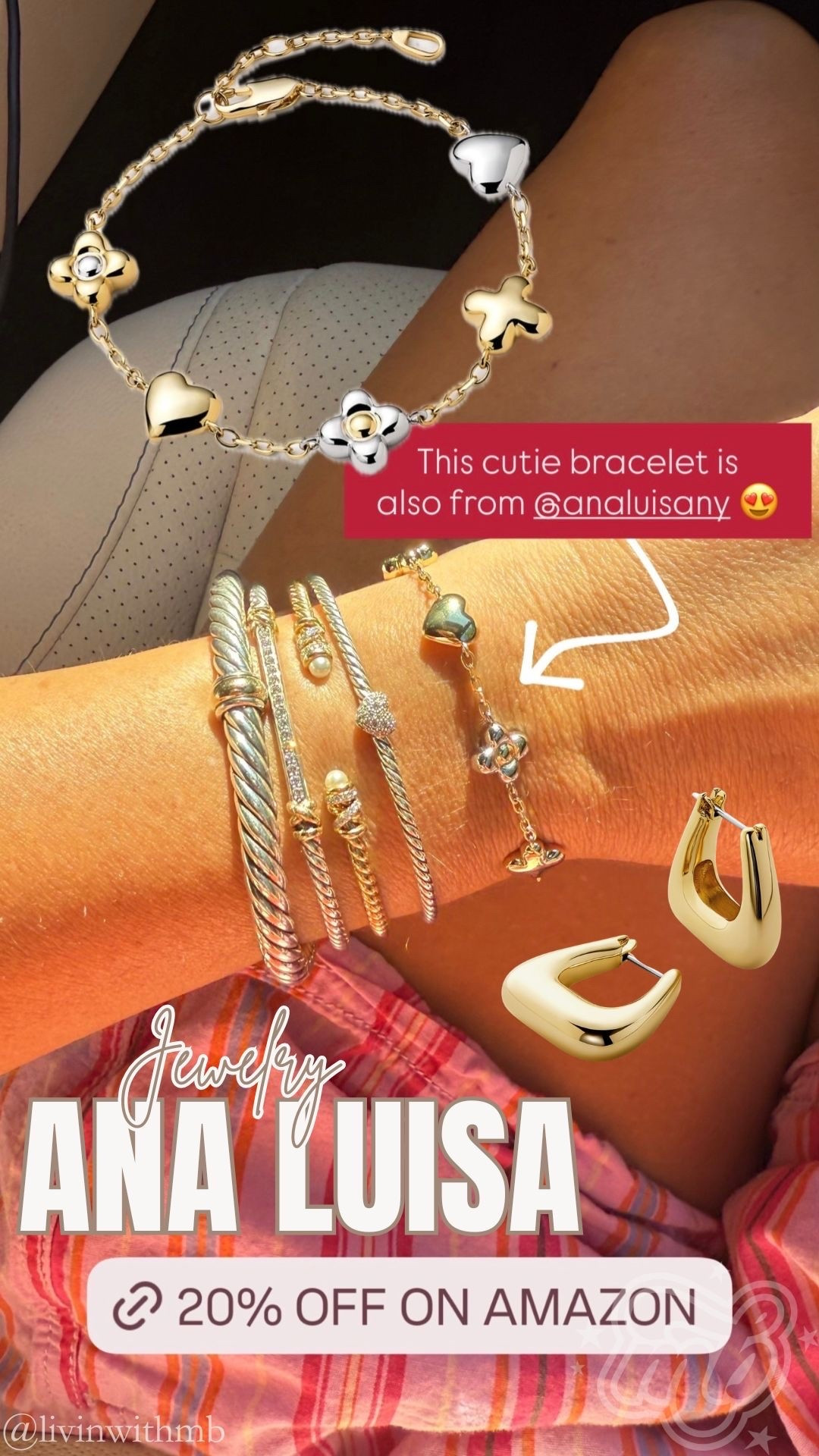 SAVE 20% on Ana Luise Jewelry on Amazon! No code needed 🙌🏼

#LTKSaleAlert #LTKBeauty #LTKootd