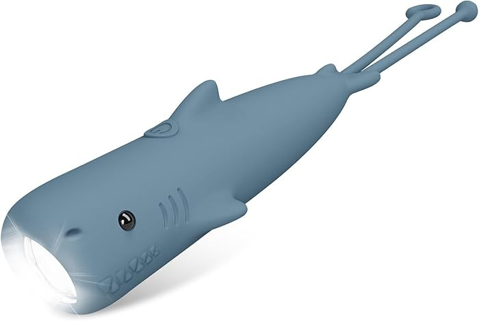 Kids Flashlight Rechargeable, Toddler Flashlight for Boys & Girls, Shark Boys Toys for Ages 3-12,... | Amazon (US)