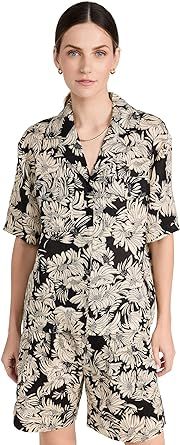 ANINE BING Women's Hamilton Shirt | Amazon (US)