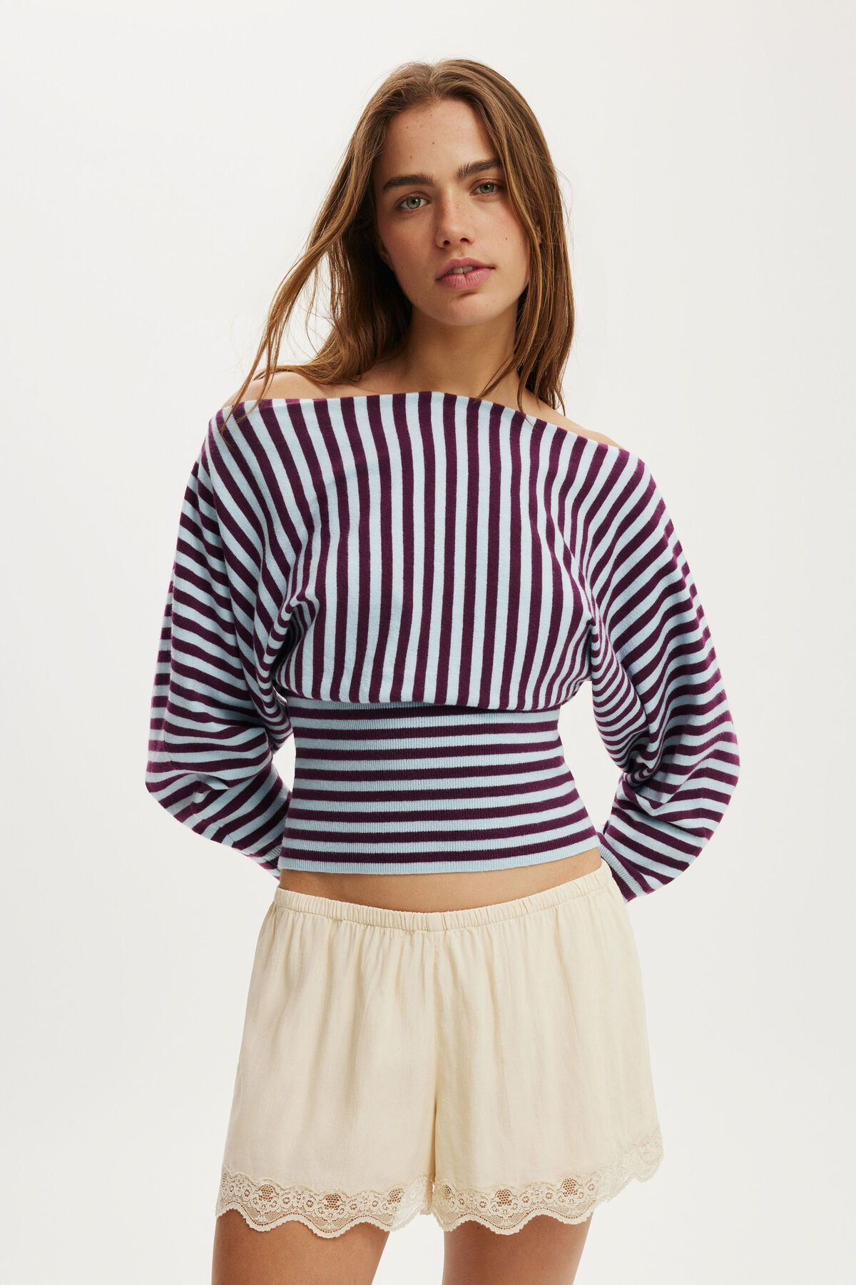 Everfine Ls Batwing Knit | Cotton On (US)