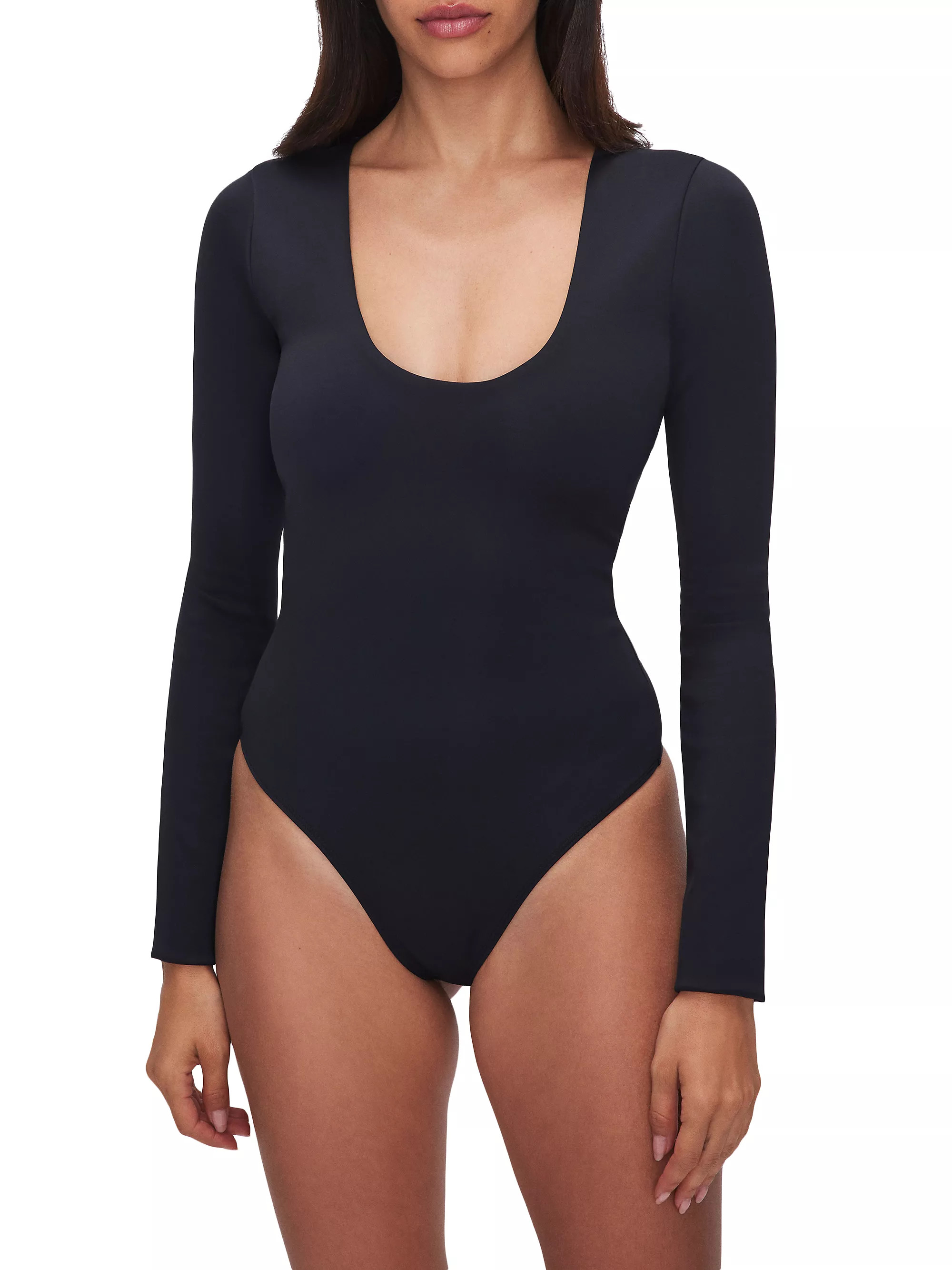 Scuba Scoop-Neck Bodysuit | Saks Fifth Avenue