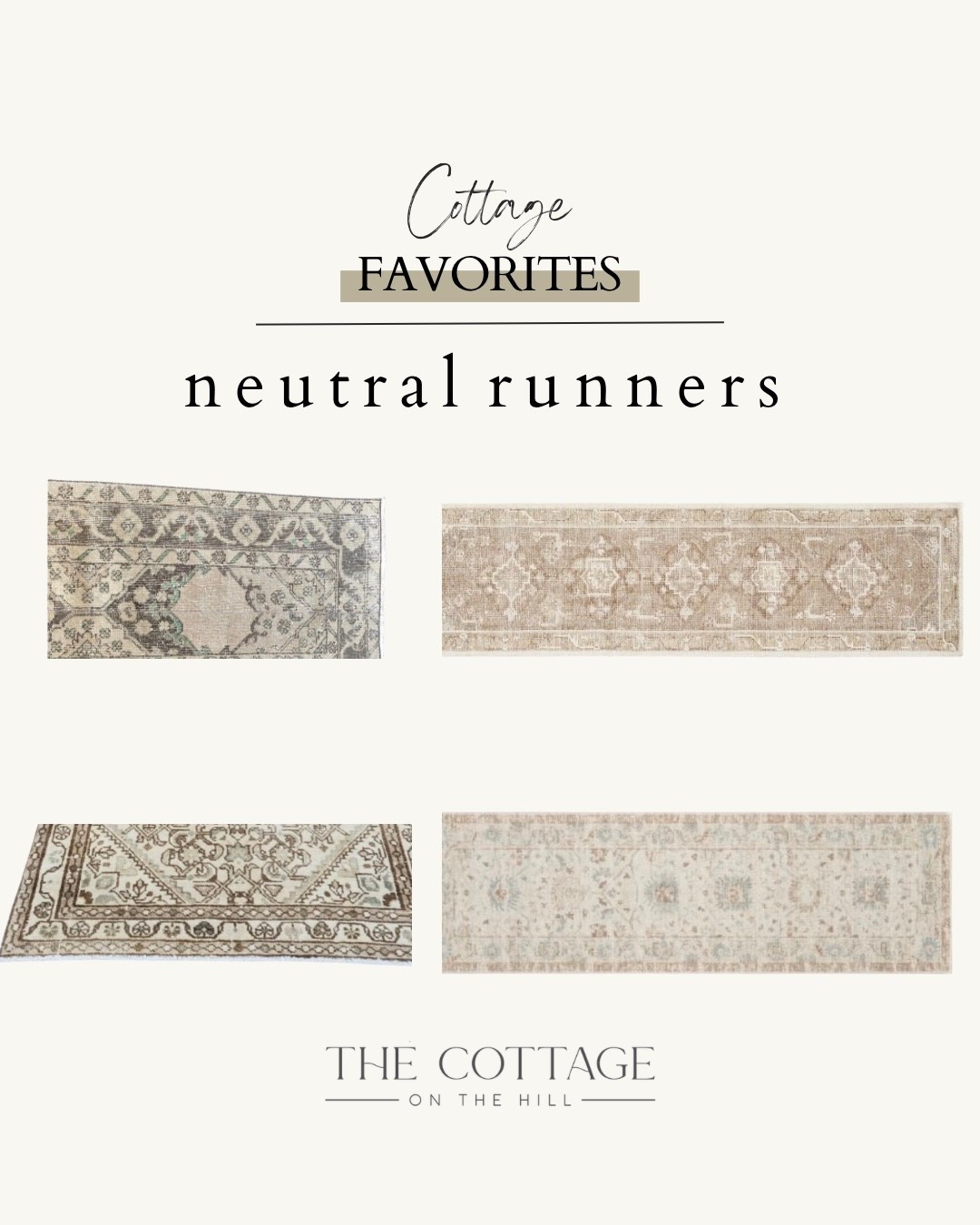 These are some of my favorite neutral runners 

#LTKHome