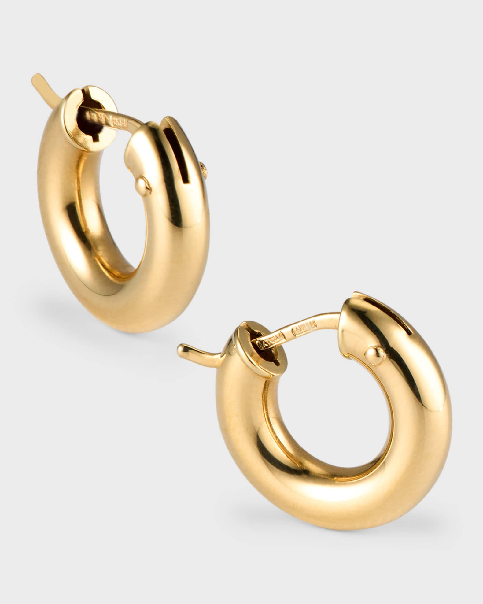 Everyday Gold Huggie Hoop Earrings | Neiman Marcus