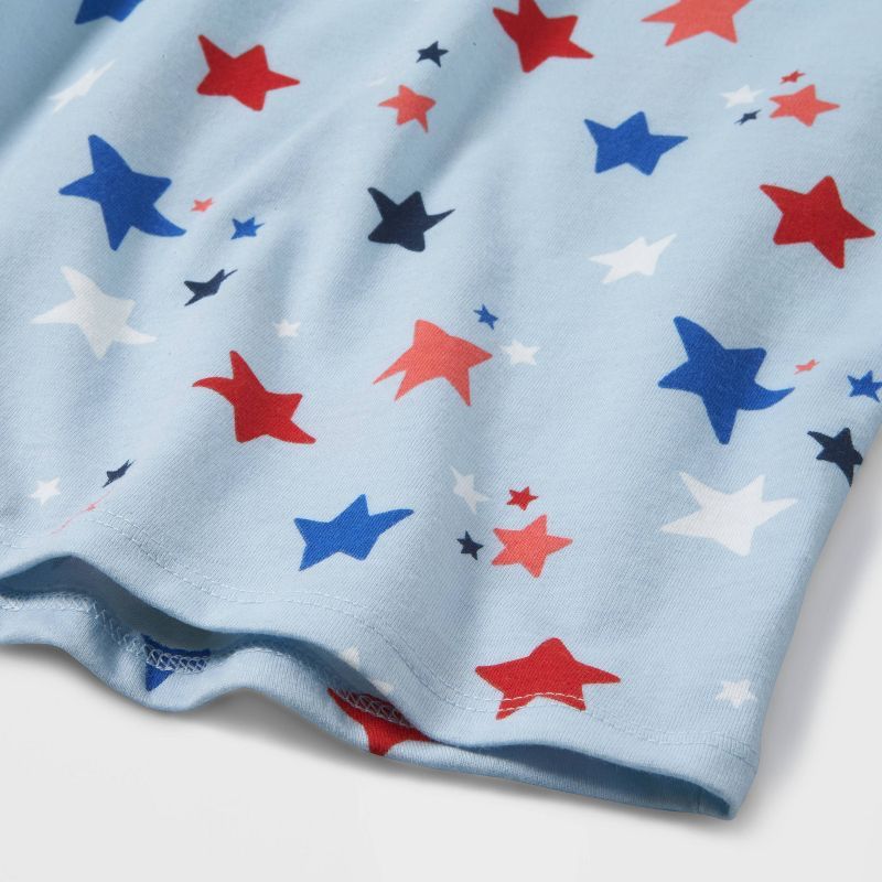 Toddler Girls' Star Tank Top - Cat & Jack™ Light Blue | Target