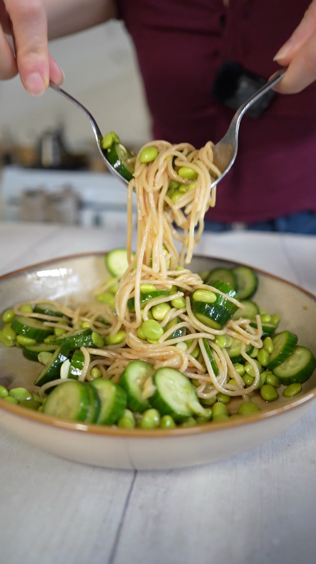 This pasta bowl is perfect for this cold soba noodle salad. I also linked the knife I’m using too. These are kitchen essentials I use every week. 

#LTKWatchNow #LTKFindsUnder50 #LTKHome
