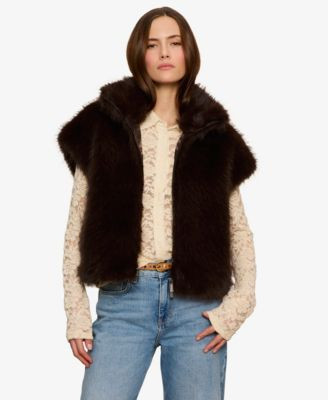 Women's Long-Sleeve Vest Jacket | Macy's