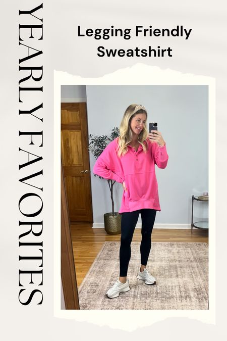 2023 Most Loved: we love anything legging friendly and this sweatshirt was no exception!! 

#AmazonFashion #FoundItOnAmazon #FoundItOnAmazonFashion 